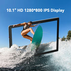 MB1001 10.1 Inch Android 13 Tablet 6GB RAM 64GB ROM 128GB Expandable 5000mAh Battery HD Touch Screen With Cooling Stand Holder