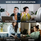 K60 NEW Wireless Lavalier Microphone Audio Video Recording Mini Mic For iPhone Android Laptop Gaming Mobile Phone Microphone