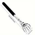 Portable Extendable Back Scratcher Stainless Steel Telescoping Back Scratcher for Both Human and Pets Extendable Back Massager
