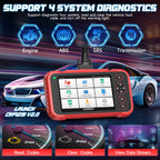 LAUNCH CRP129i V2.0 OBD2 Scanner 4 System Car Assessories Auto Engine Diagnostic Scan Tool DPF SAS TPMS 12 Service Reset Scanner