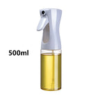 200/300/500ml Oil Spray Bottle BBQ Cooking Olive Oil Sprayer Plastic Baking Oil Spray Empty Bottle Vinegar Bottle Or  Oil brush